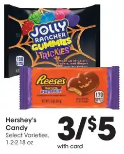 Ralphs Hershey's Candy offer