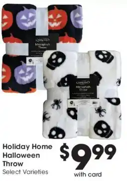 Ralphs Holiday Home Halloween Throw offer