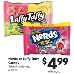 Ralphs Nerds or Laffy Taffy Candy offer