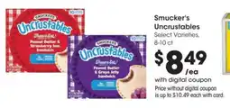 Ralphs Smucker's Uncrustables offer