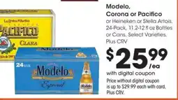 Ralphs Modelo, Corona or Pacifico or Heineken or Stella Artois offer