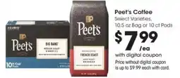 Ralphs Peet's Coffee offer