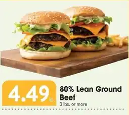 Great Valu Markets 80% Lean Ground Beef offer