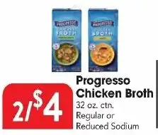 Great Valu Markets Progresso Chicken Broth offer