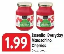 Great Valu Markets Essential Everyday Maraschino Cherries offer