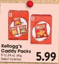Great Valu Markets Kellogg's Caddy Packs offer