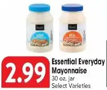 Great Valu Markets Essential Everyday Mayonnaise offer