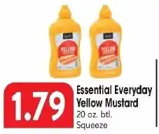 Great Valu Markets Essential Everyday Yellow Mustard offer