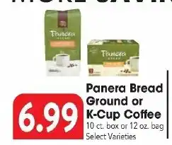 Great Valu Markets Panera Bread Ground or K-Cup Coffee offer