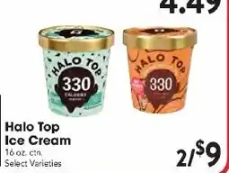 Great Valu Markets Halo Top Ice Cream offer