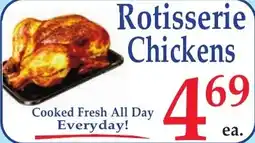 DeMoulas Market Basket Rotisserie Chickens offer