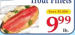 DeMoulas Market Basket Trout Fillets offer