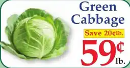 DeMoulas Market Basket Green Cabbage offer