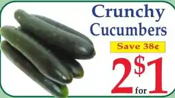 DeMoulas Market Basket Crunchy Cucumbers offer