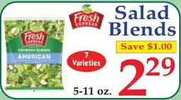 DeMoulas Market Basket Fresh Express salad blends offer