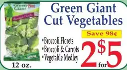 DeMoulas Market Basket Green Giant cut vegetables offer