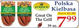 DeMoulas Market Basket Eckrich polska kielbasa offer
