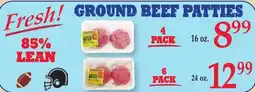 DeMoulas Market Basket Ground Beef Patties offer