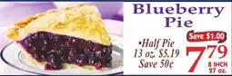 DeMoulas Market Basket Blueberry Pie offer