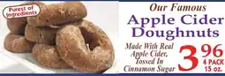 DeMoulas Market Basket Our Famous Apple Cider Doughnuts offer