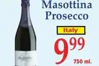 DeMoulas Market Basket Masottina Prosecco offer