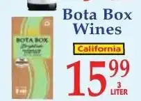 DeMoulas Market Basket Bota Box Wines offer