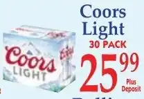 DeMoulas Market Basket Coors Light offer