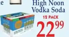 DeMoulas Market Basket High Noon Vodka Soda offer