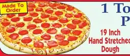 DeMoulas Market Basket 1 ton pizza offer