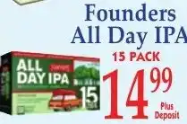 DeMoulas Market Basket Founders all day ipa offer