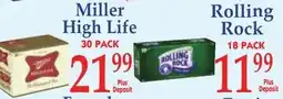 DeMoulas Market Basket Miller High Life offer