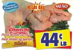 Savers Cost Plus County Po Fresh chicken leg quarters offer