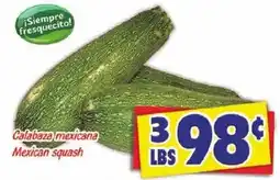 Savers Cost Plus Mexican squash offer