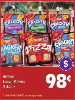 Savers Cost Plus Armour Lunch Makers offer