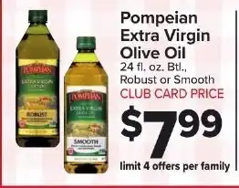 Pompeian extra virgin olive oil