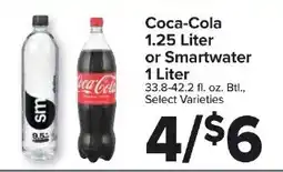 Foodtown supermarkets Coca-Cola or Smartwater offer