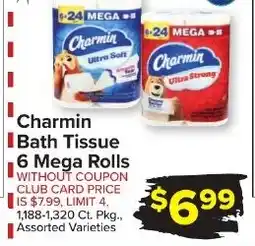 Foodtown supermarkets Charmin Bath Tissue offer
