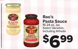 Foodtown supermarkets Rao's Pasta Sauce offer