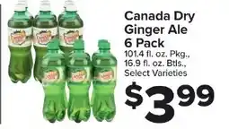 Foodtown supermarkets Canada Dry Ginger Ale offer