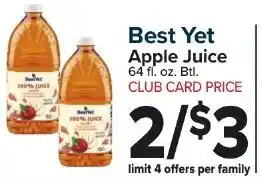 Best Yet Apple Juice