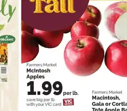 Harris Teeter McIntosh Apples offer