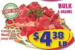Savers Cost Plus Meaty beef soup bones offer