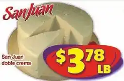 Savers Cost Plus San Juan doble crema offer