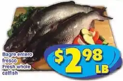 Savers Cost Plus Fresh whole catfish offer