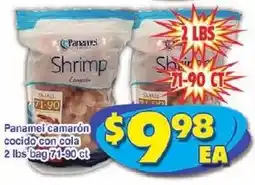 Savers Cost Plus Panamei Shrimp offer