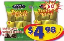 Savers Cost Plus Mama Lycha tamales de elote offer