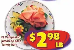 Savers Cost Plus El Campesino turkey ham offer