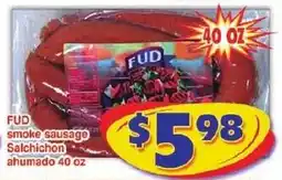 Savers Cost Plus Fud smoke sausage offer