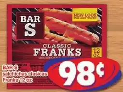 Savers Cost Plus Bar S classic franks offer