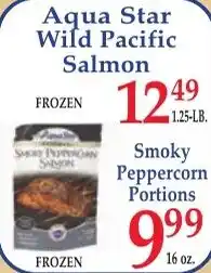 DeMoulas Market Basket Aqua Star wild pacific salmon offer